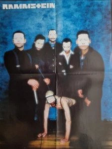 RAMMSTEIN Poster von 1997, A2 Format (40 x 55 cm) – Perfekter Zustand - Picture 1 of 1