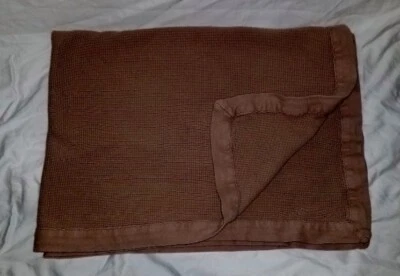 Manta bebé Babies R Us 2013 marrón algodón orgánico gofre tejido térmico  Foto 1 de 4