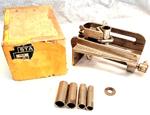 VINTAGE STANLEY NO 59 DOWELING JIG W/ GUIDES, BOX - Picture 1 of 8