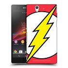 Official The Flash Dc Comics Logo Hard Back Case For Sony Phones 3