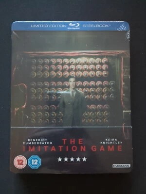 The Imitation Game Zavvi Exclusive Blu-ray Steelbook New and Sealed - Image 1 of 2
