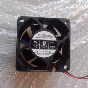 Ventilateur de refroidissement 2 fils DWPH EFS-06E12D-A002 6025 DC12V 0,60A 60*25MM 6CM 1 pièce - Photo 1/1