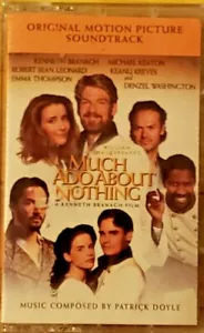 1993 Cassette Tape "Much Ado About Nothing Soundtrack" - FACTORY SEALED & *MINT* - Picture 1 of 2