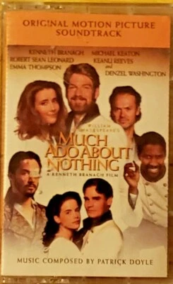 1993 Cassette Tape "Much Ado About Nothing Soundtrack" - FACTORY SEALED & *MINT* - Image 1 of 2