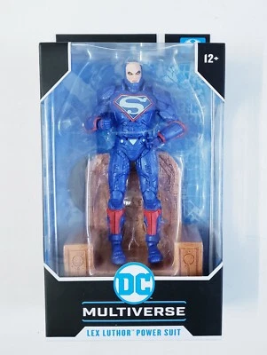 DC Multiverse McFarlane Toys Lex Luthor Power Suit Action Figure NIB - Image 1 of 3