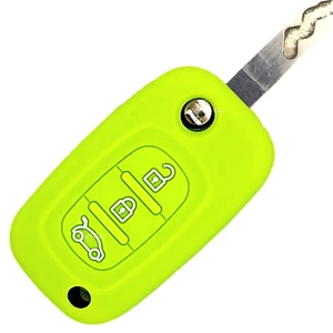 Custodia cover silicone chiave per Renault Twingo III Clio III Fluence Smart 453 - Foto 1 di 4