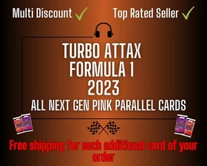Topps Turbo Attax F1 23 - Formula 1 2023 - alle NEXT GEN PINK PARALLEL Karten - Bild 1 von 7