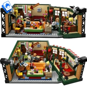Bausteine 1228Pcs Friends Classic 40cm Building Blocks Sammlung - Bild 1 von 4