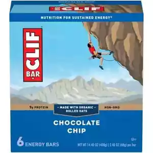 CLIF BARRA CHOCOLATE CHIP ENERGÍA 6 CT CADA UNO (1) - Imagen 1 de 1