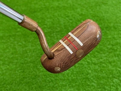 DUNLOP SCEPTRE PUTTER by Technasport Ltd Made in England RARE Unique "Wood" RH - Image 1 of 4