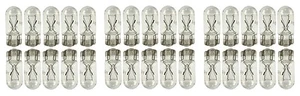 30x 194 Bright T10 Wedge Car Mini Lamp 5050 Light bulbs W5W 2825 158 192 168 LOT - Picture 1 of 2