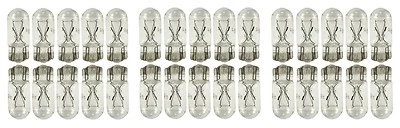 30x 194 Bright T10 Wedge Car Mini Lamp 5050 Light bulbs W5W 2825 158 192 168 LOT - Image 1 of 2