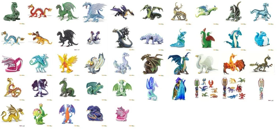 Safari Mythologie Drachen   Spielfiguren Tierfiguren Figur  Auswahl  - Bild 1 von 1