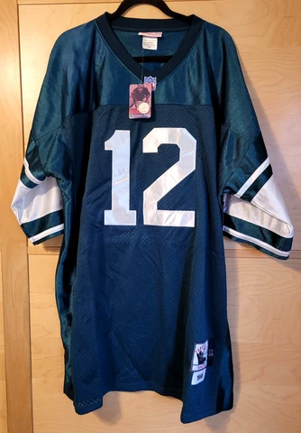 JOE NAMATH New York Jets - Mitchell & Ness Football Jersey =SIZE 60 NEW NWT= Cover