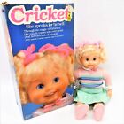 Vintage 1986 Playmates 25" Talking Cricket Doll With Cassette Tape & Box TESTED.