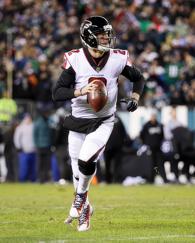 Matt Ryan #2 亚特兰大猎鹰队 NFL 8"X10" 光面照片打印 3-RGC — 第 1/1 张图片