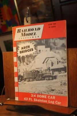 Vintage Railroad Model Craftsman Magazine June 1960 - Image 1 of 2