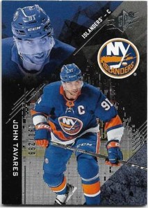2017-18 UPPER DECK SPX JOHN TAVARES  #16 New York Islanders  90/299 SP