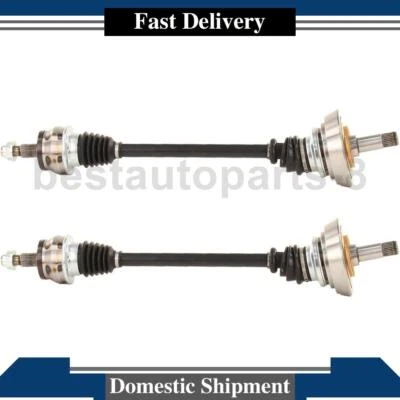 Conjunto de eixo de junta de eixo traseiro TrakMotive CV compatível com 2005 2006 Mercedes-Benz E320 - Imagem 1 de 2