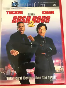 RUSH HOUR 2 Tucker Chan Widescreen DVD Ships Free Same Day With Tracking - Foto 1 di 2