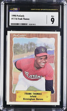 1990 PROCARDS FRANK THOMAS CSG 9 MINT FROM TEAM SET NONE HIGHER BLOWOUT