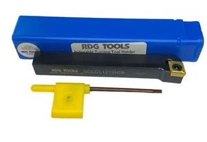 12 MM WENDEWERKZEUG DREHMASCHINE LINKE HAND MIT CCMT 09 EINSATZ VON RDGTOOLS - Bild 1 von 2