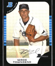 Wade Townsend RC 2005 Bowman Draft Picks & Prospects #BDP107  Baseball Card