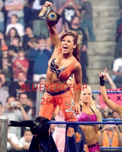 FOTO DE LUCHA LIBRE MICKIE JAMES CHICA LUCHADORA 8 X 10 ECW WWF Foto 1 de 1