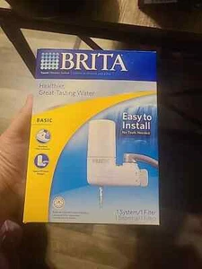 Brita Basic Tap Water Faucet Filtration System - White NIB - Picture 1 of 2