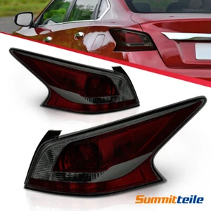 Left & Right Smoked Tail Lights Brake Lamps For 2013-2015 Nissan Altima Sedan - Picture 1 of 9