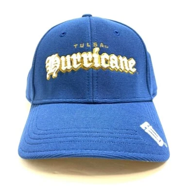 NCAA University of Tulsa Hurricanes Navy Embroidered Adjustable Strap Back Cap - Image 1 of 3