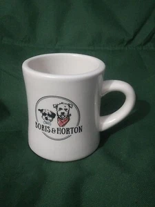 Boris & Horton Restaurant Ware Mug Dogs East Village NYC Dog Cafe Pet K9  - Picture 1 of 8