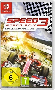 Speed 3 Grand Prix Switch Nintendo gioco Key Code Edition DEU & EU *NUOVO - Foto 1 di 2