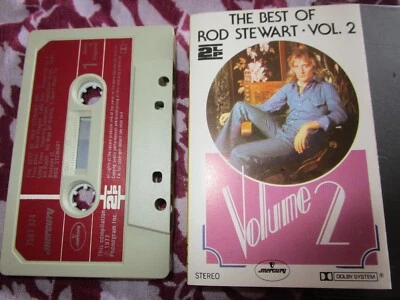 Rod Stewart The Best Of Rod Stewart Vol. 2 Mercury 2xLP Tape Cassette Album - Image 1 of 4