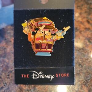 Disney Store (San Francisco) - Fab 4 (Mickey/Minnie/Goofy/Donald) Seilbahn Pin