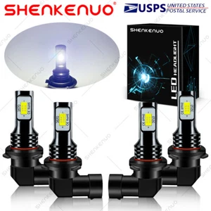 For Chevy Colorado 2009-2012 - 4X 9005+9006 LED Headlights Bulbs 6000K White HKB - Bild 1 von 12