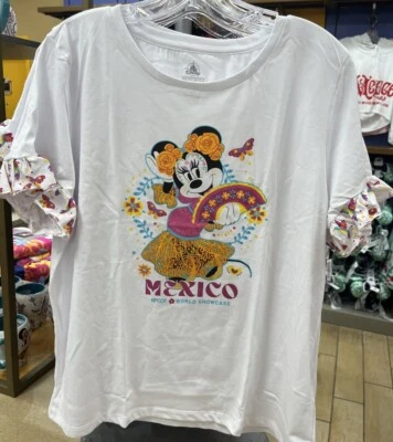 Camisa Minnie México 2024 Disney Epcot World Showcase XL 1X nova - Imagem 1 de 4