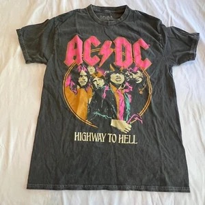 Black AC/DC Concert t-shirt Highway to Hell Size Small - Picture 1 of 6
