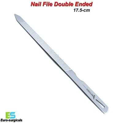 BEADEN® INSTRUMENTS / MEDSPO Doppelseitige Nagelfeilen starker Rand für Maniküre Pediküre Pflege Instrumente