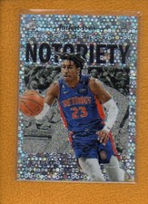 Jaden Ivey 2022-23 Panini Mosaic Rookie Notoriety Fast Break Prizm RC #7
