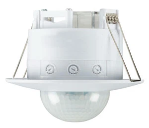 IP20 WIDE RANGE 360° PIR SENSOR, 20M, ADJUSTABLE LUX/TIME CONTROL MOUNTING - Picture 1 of 1