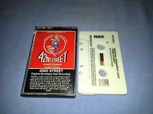 42nd STREET ORIGINAL BROADWAY CAST RECORDING CASSETTE TAPE ALBUM - Picture 1 of 2