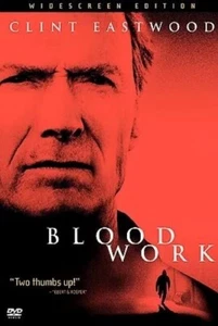 Blood Work (WS DVD) w Clint Eastwood DISC & COVER ART ONLY NO CASE - Picture 1 of 1