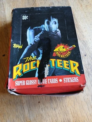 Topps 1991 - The Rocketeer Glossy Movie Cards and Stickers - 36 Sealed Packs New - Image 1 of 4