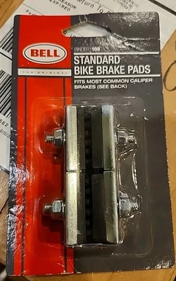 Paquete de 4 pastillas de freno de pinza BELL Binder 100 pastillas de freno de ajuste universal para llanta de bicicleta Foto 1 de 3