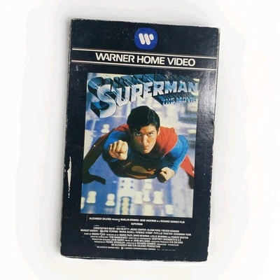 Superman The Movie WCI Home Video 1979 Big Box Vintage - Image 1 of 4