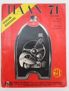 1971 Haan 71 Catalog Sports Car VTG Magazine Accessories Amco Porsche Bugatti NY - Foto 1 di 24