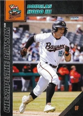 DOUGLAS HODO III 2025 Choice Chesapeake Baysox #12 Texas Longhorns Orioles 🔥 - Image 1 of 2