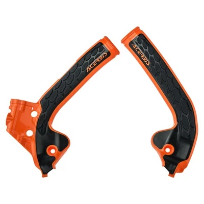 Protectores de cuadro Acerbis X-Grip 16 KTM naranja/negro para KTM 85 SX 17/14 2018-2024 Foto 1 de 2