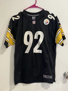 James Harrison #92 On Field Youth XL Football Trikot Pittsburgh Steelers  - Bild 1 von 6